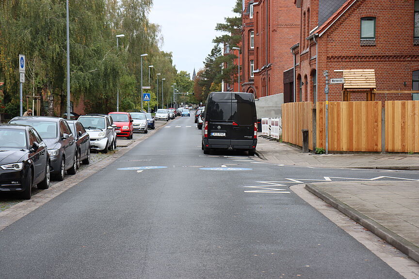 "Fahrrad"straße Wiehbergstraße